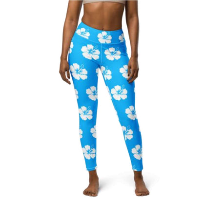 Hawaiian Flower Leggings