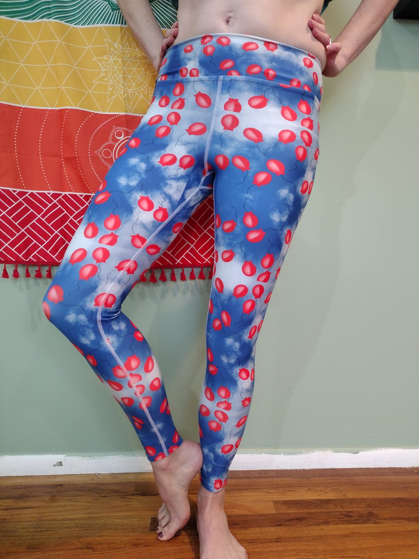 Red Balloon Leggings