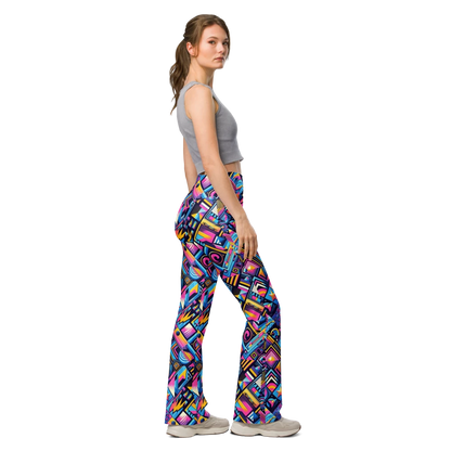 Retro Vibe Leggings - Flare