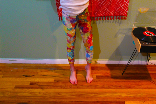 Colored Balls Leggings - Youth