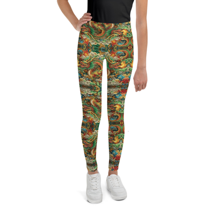 Dragon Scales Leggings - Youth