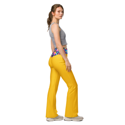 Retro Vibe Leggings - Flare