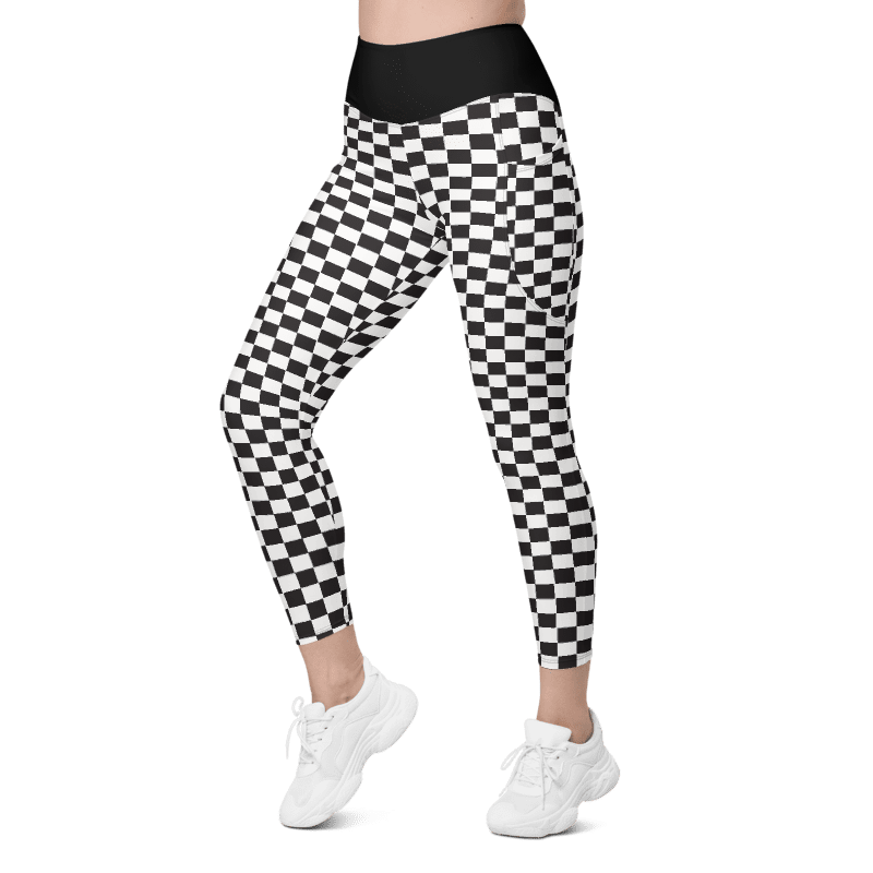 Checkered Leggings - Pockets