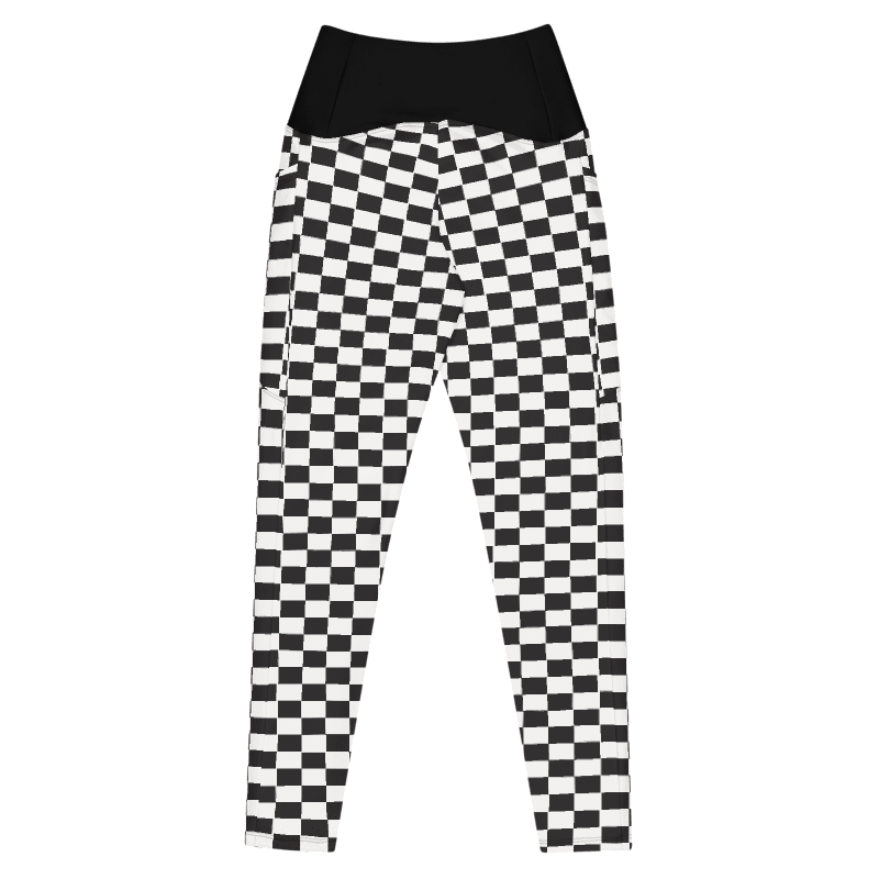 Checkered Leggings - Pockets