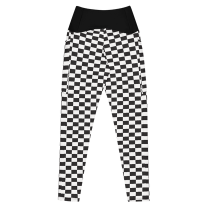 Checkered Leggings - Pockets