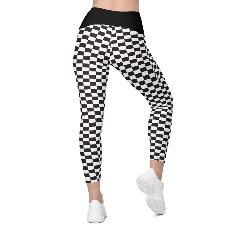 Checkered Leggings - Pockets