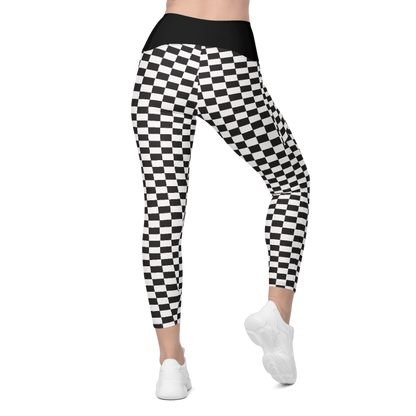 Checkered Leggings - Pockets