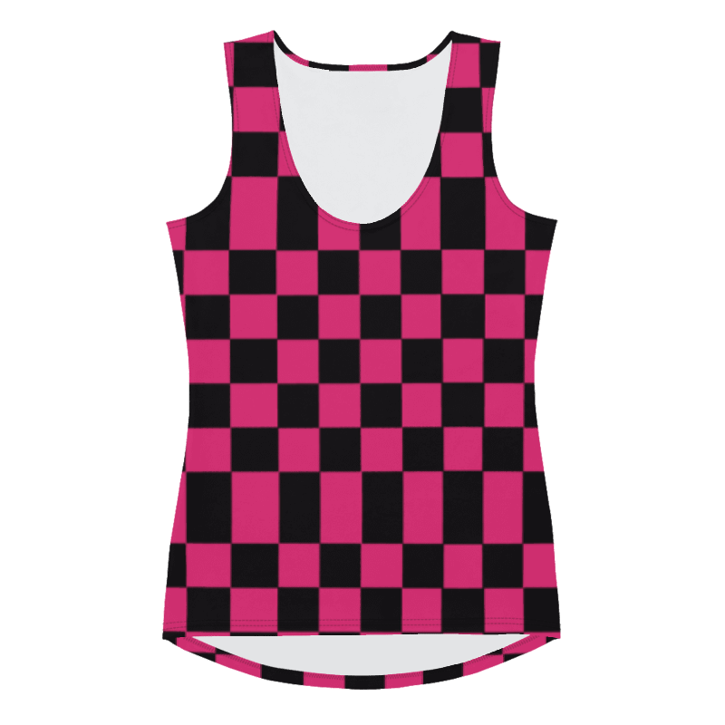 Cherry Cola Checkered - Tank Top