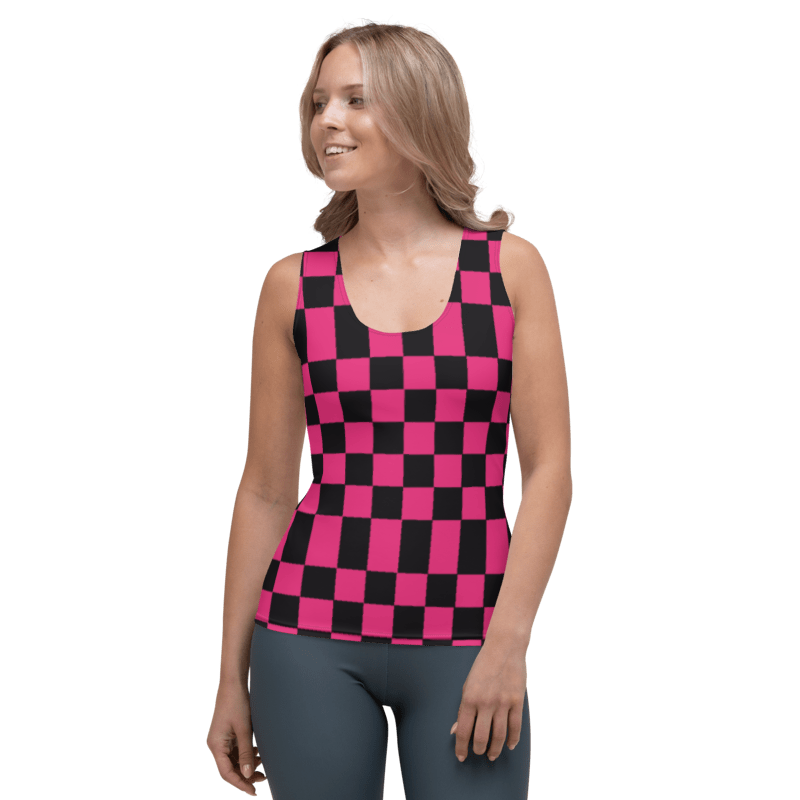 Cherry Cola Checkered - Tank Top