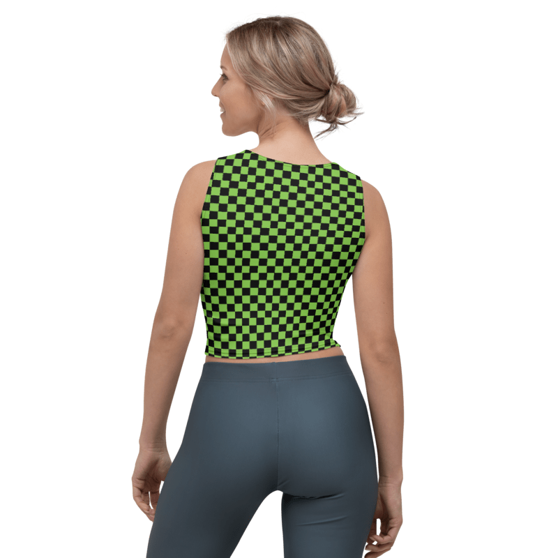 Checkered Crunch - Crop Top