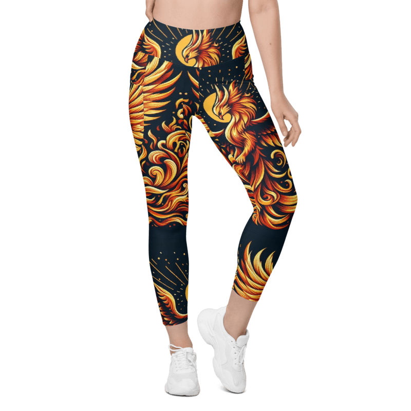 Phoenix Elegance Leggings - Pockets