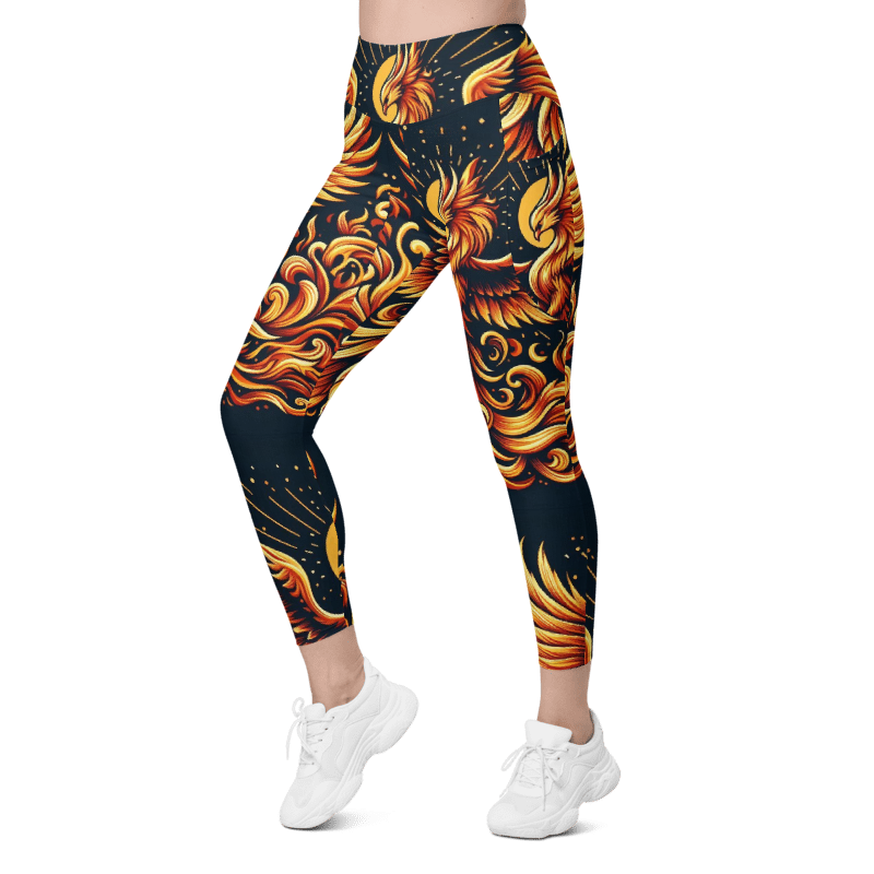 Phoenix Elegance Leggings - Pockets