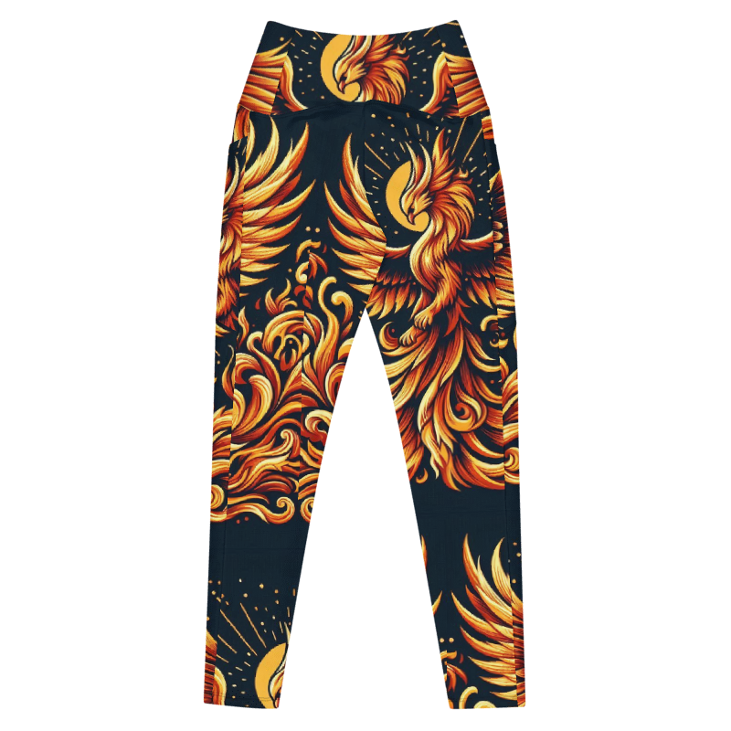 Phoenix Elegance Leggings - Pockets