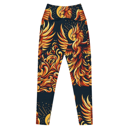 Phoenix Elegance Leggings - Pockets