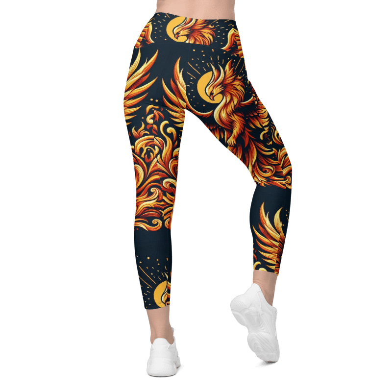 Phoenix Elegance Leggings - Pockets