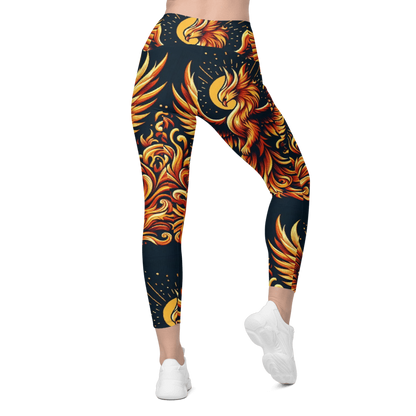 Phoenix Elegance Leggings - Pockets