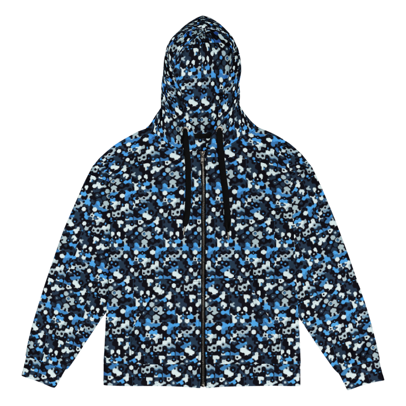 Blue Camo Hoodie