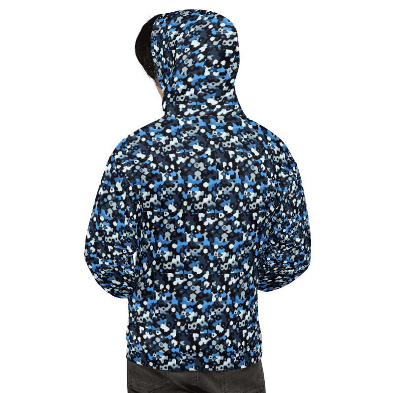 Blue Camo Hoodie