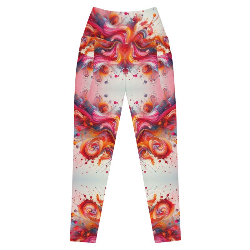 Celestial Blaze Leggings - Pockets