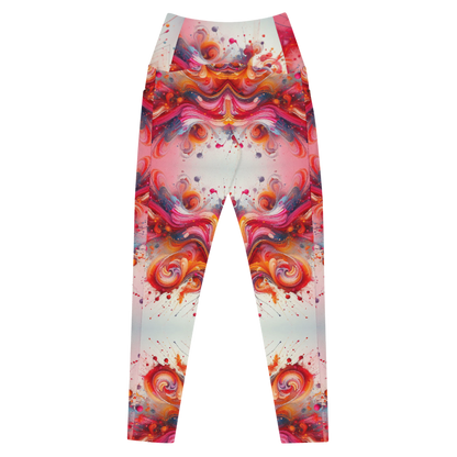 Celestial Blaze Leggings - Pockets