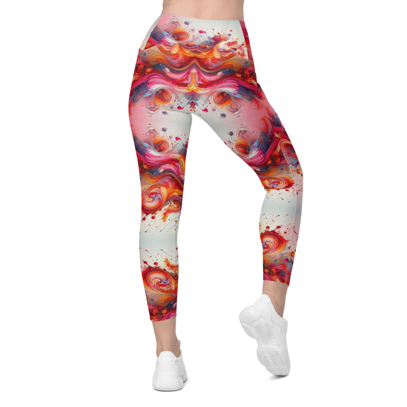 Celestial Blaze Leggings - Pockets