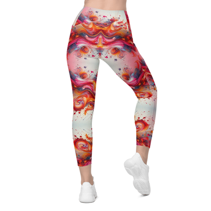 Celestial Blaze Leggings - Pockets