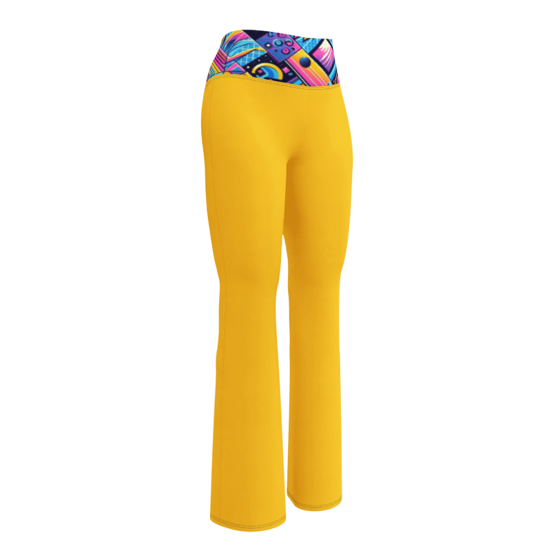 Retro Vibe Leggings - Flare