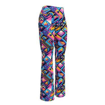 Retro Vibe Leggings - Flare